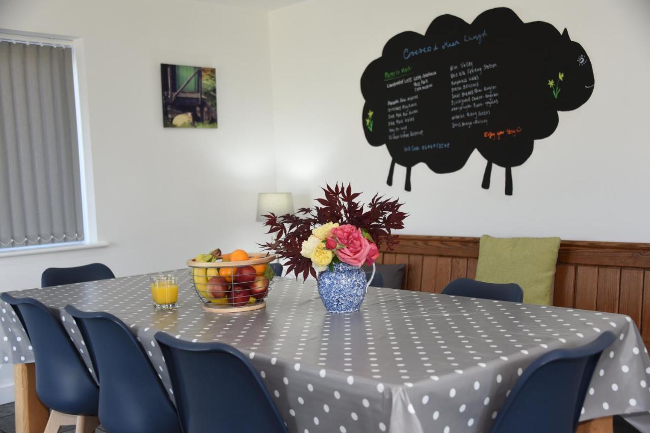 Villa Maen Llwyd Llanyre Esterno foto