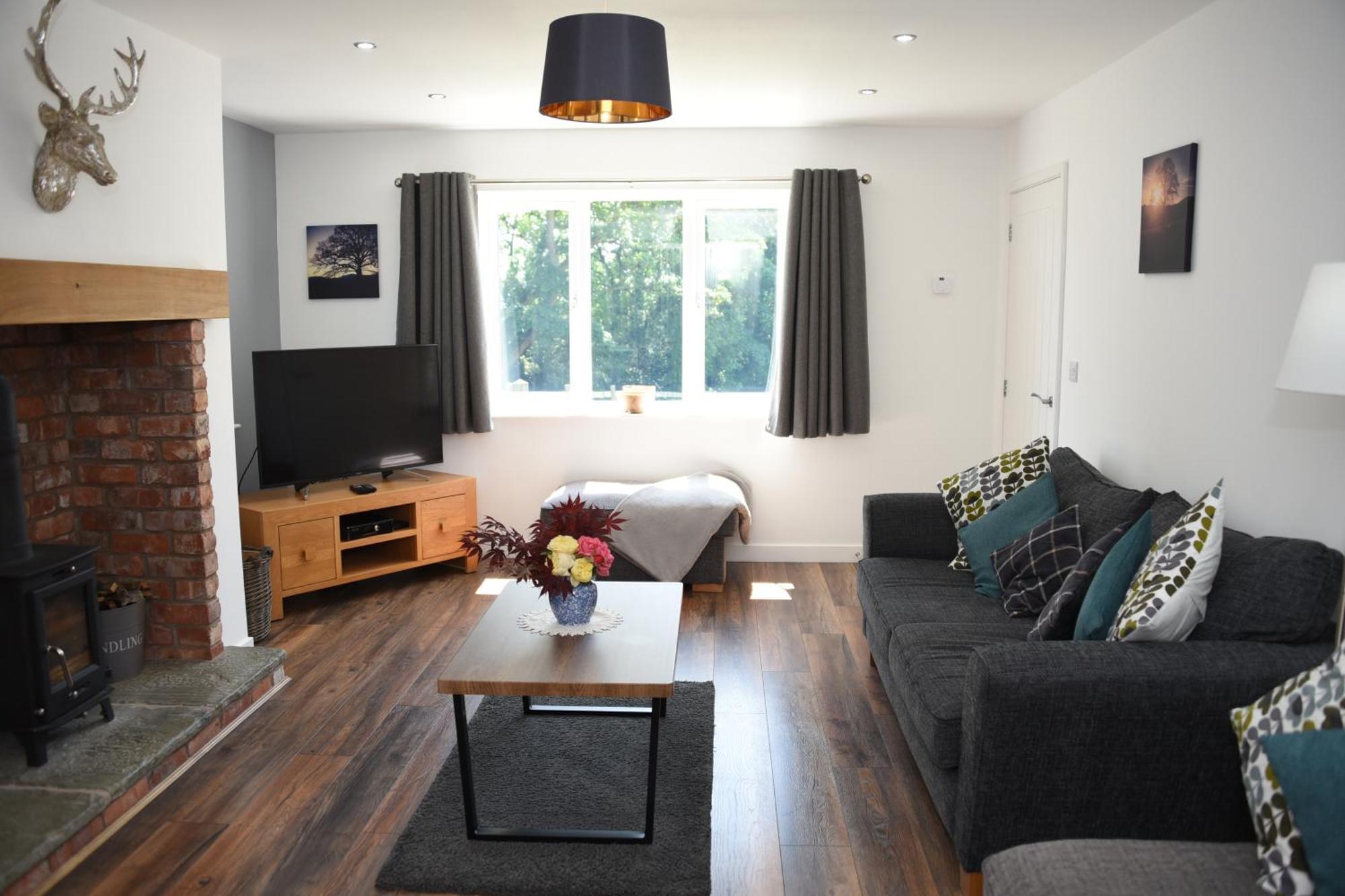 Villa Maen Llwyd Llanyre Esterno foto